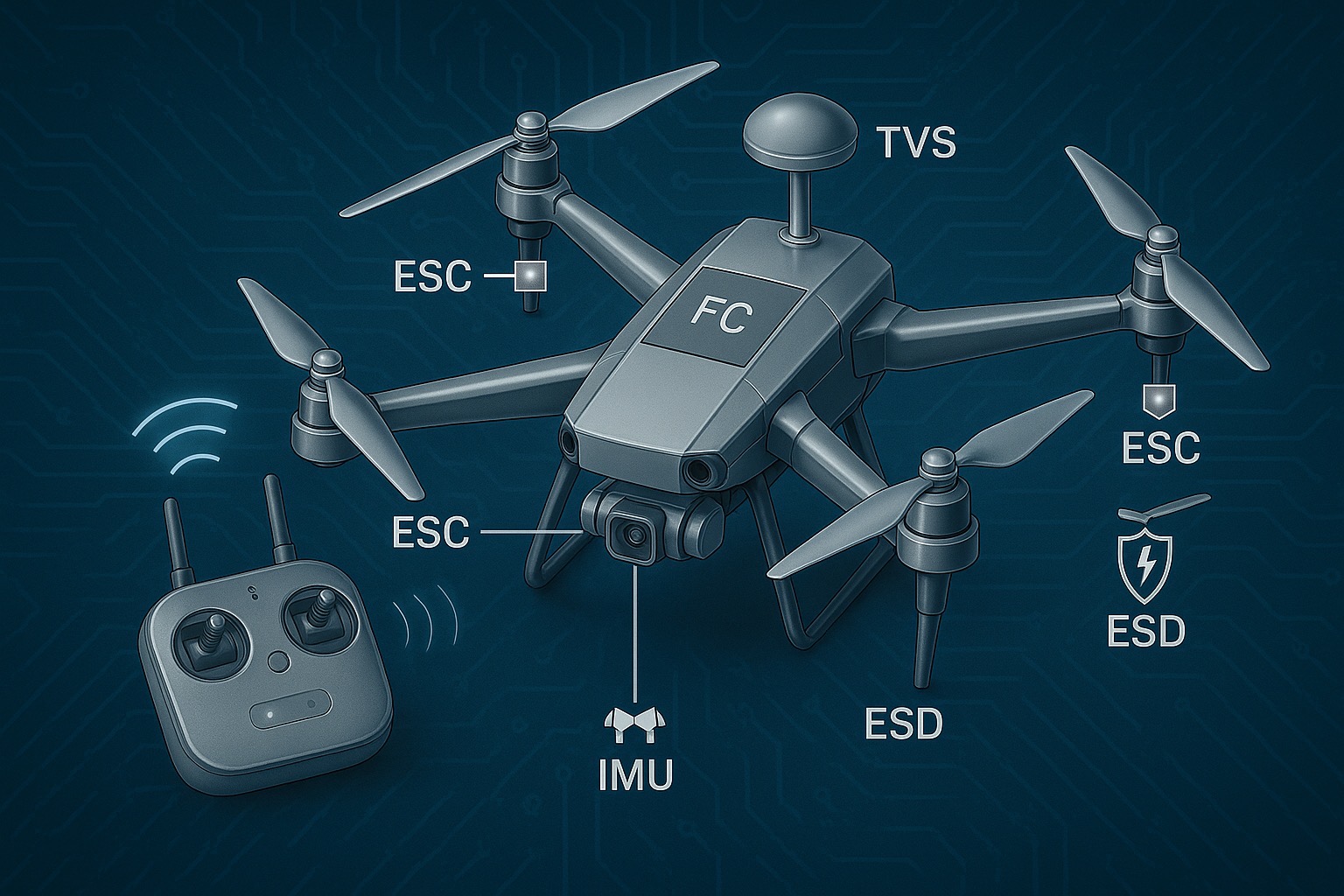 フライトコントローラー（Flight Controller)